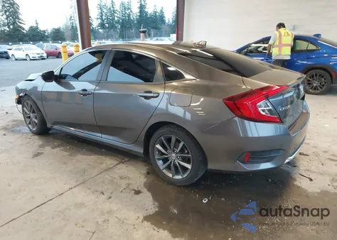 2019 Honda Civic Ex-L из США, поврежденный, VIN JHMFC1F7XKX009907